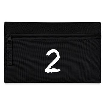 Number 2 brush - Pencil Case - black - Front
