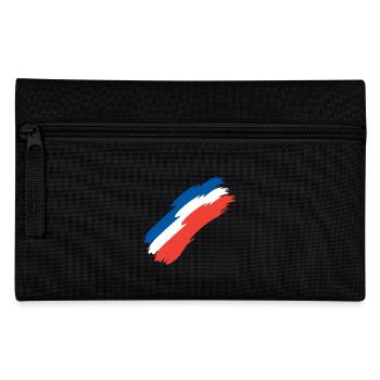 Drapeau drapeau de la France - Trousse - noir - Devant