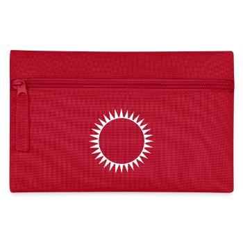 The black sun - Pencil Case - red - Front