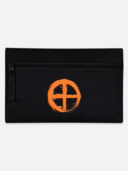 Symbole astronomique symbole de la planète Terre - Trousse - noir