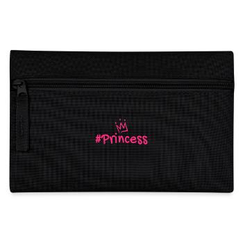 Couronne princesse hashtag rose - Trousse - noir - Devant