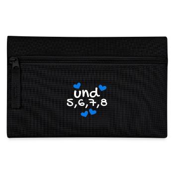 Tanzen Tanz Tanzkurs Rhythmus - Federtasche - Schwarz - Vorne