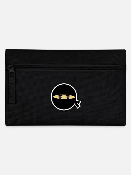 Tête de ninja - Trousse - noir