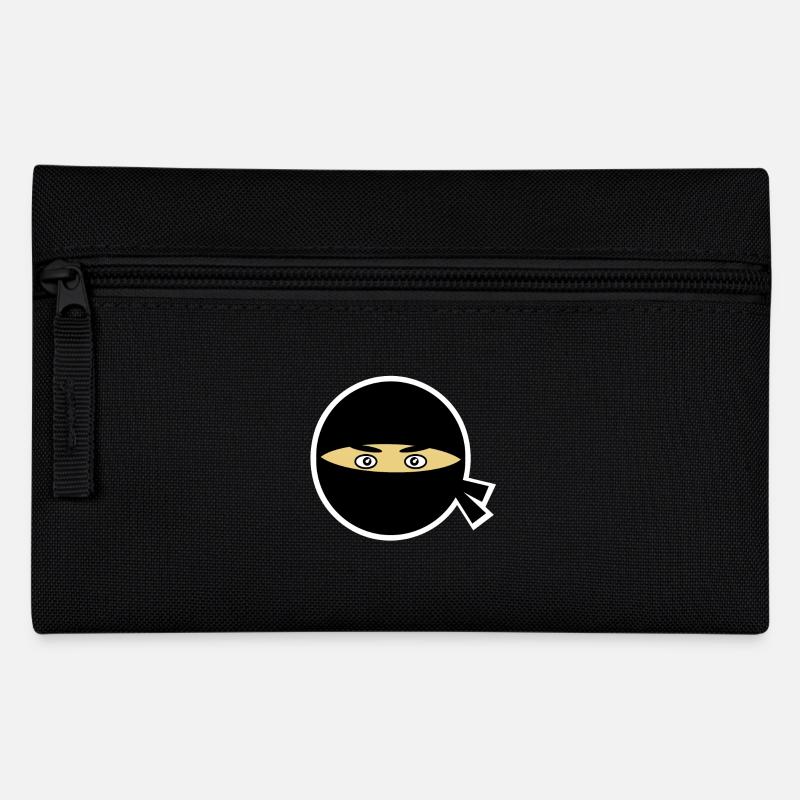 Tête de ninja - Trousse - noir