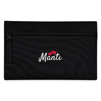 Manti Turkish food - Pencil Case - black - Front