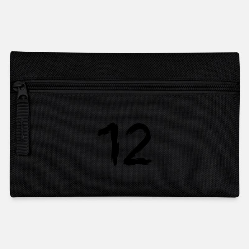 Nombre 12 Nombre de chance 12 - Trousse - noir