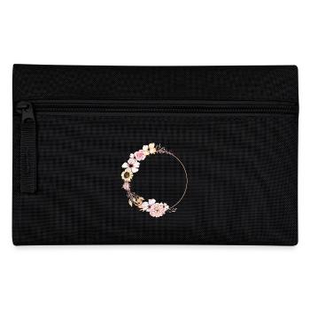 peachy_wreath - Federtasche - Schwarz - Vorne
