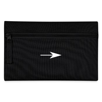 Pfeil nach rechts - Federtasche - Schwarz - Vorne
