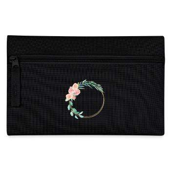spring_wreath - Federtasche - Schwarz - Vorne