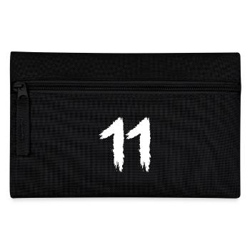 Zahl 11 - Federtasche - Schwarz - Vorne