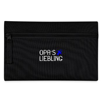 Opas Liebling baby - Federtasche - Schwarz - Vorne