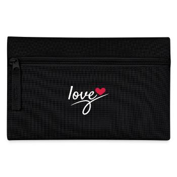 Love Valentine's Day Romantic - Pencil Case - black - Front