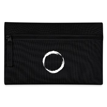 Circle brush icon - Pencil Case - black - Front
