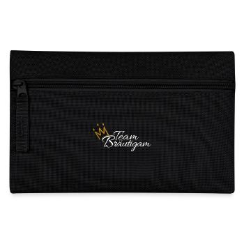 JGA Team Bräutigam Junggesellenabschied Geschenk - Federtasche - Schwarz - Vorne