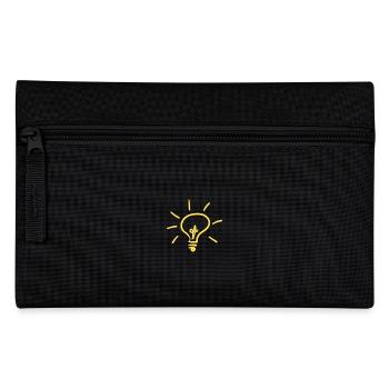 Light bulb - Pencil Case - black - Front