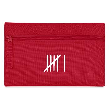 6 feuille de pointage anniversaire 6 ans - Trousse - rouge - Devant