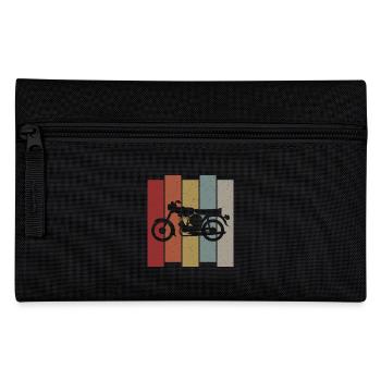 Rétro Simson hirondelle S51 DDR Ossi Mobylette Cadeau - Trousse - noir - Devant