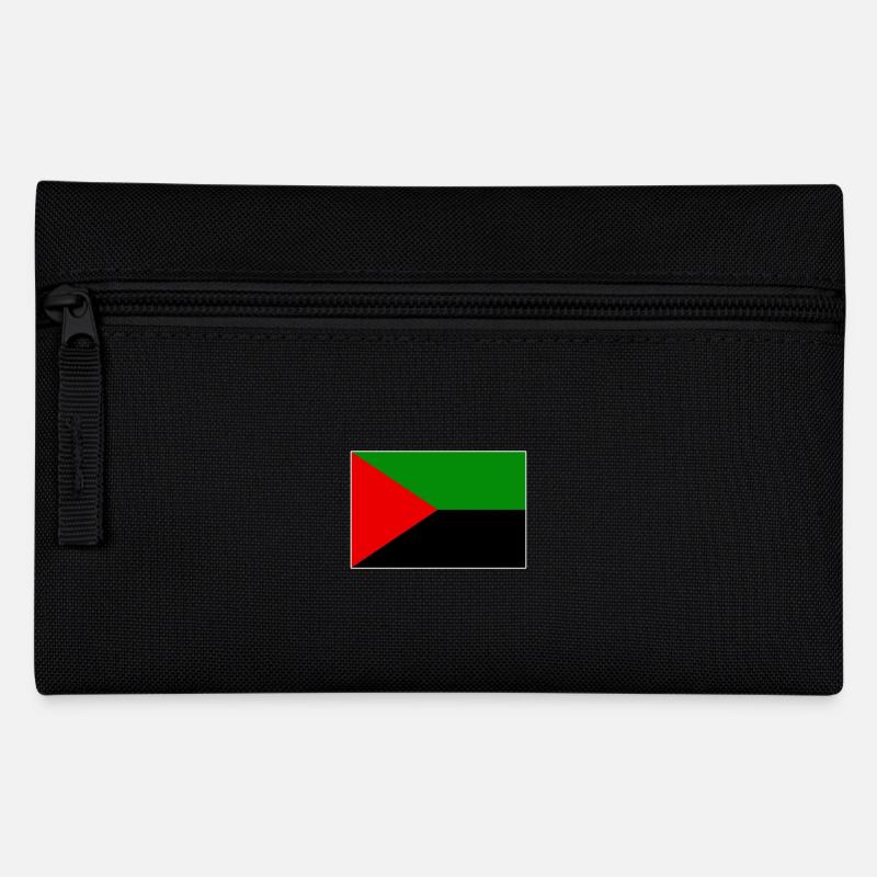 Flagge von Martinique rot grün schwarz - Federtasche - Schwarz
