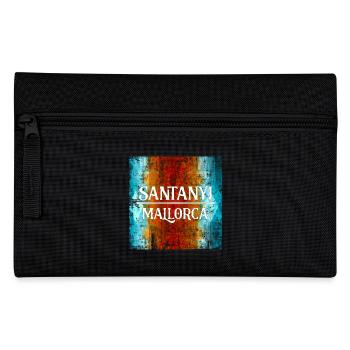 Santanyi Mallorca Style urbain Art surréaliste - Trousse - noir - Devant