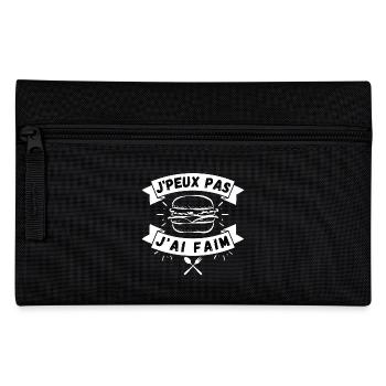 je peux pas j ai faim - Trousse - noir - Devant