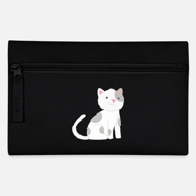 Cat cats - Pencil Case - black