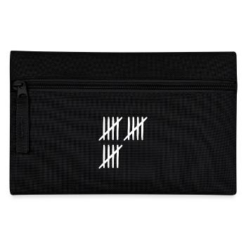 15th birthday tally sheet 15 years old - Pencil Case - black - Front