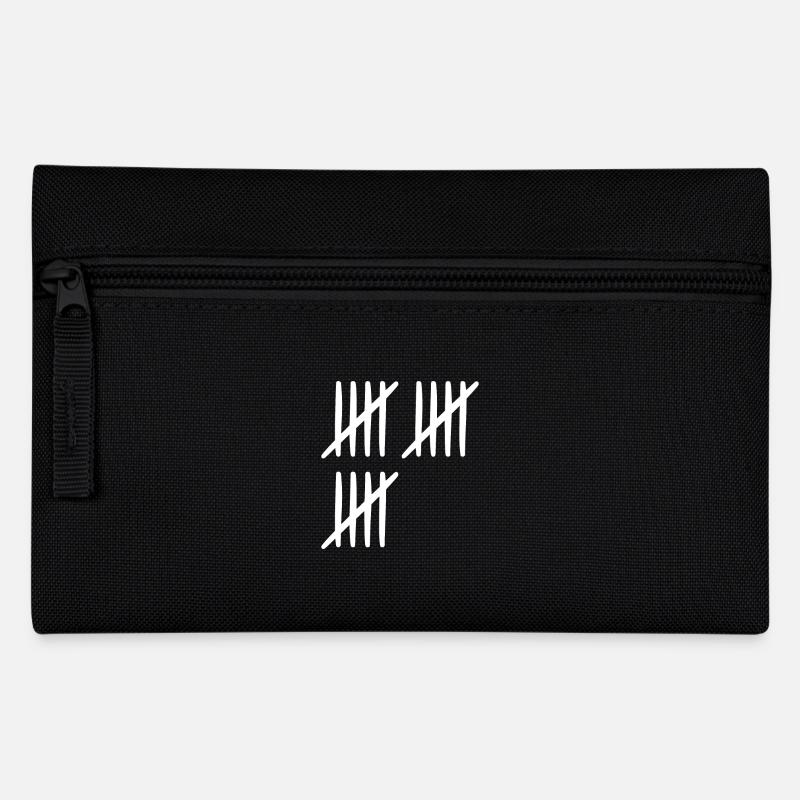 15e anniversaire liste-traits 15 ans - Trousse - noir