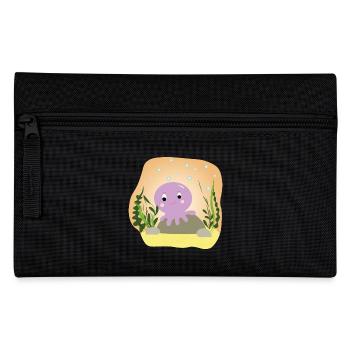 Otto Oktopus - Gift - Gift Idea - Pencil Case - black - Front