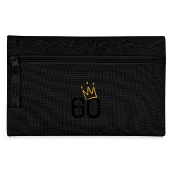 60th birthday - Pencil Case - black - Front