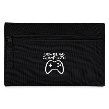 65th birthday - 65 years gift - Pencil Case - black - Front