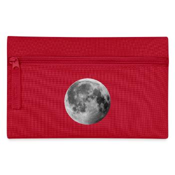 Mond - Federtasche - Rot - Vorne