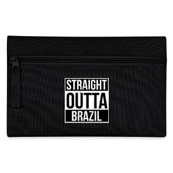 Straight Outta Brazil - Federtasche - Schwarz - Vorne