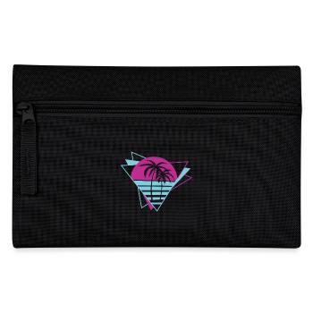 Palm Tree Retro 80er Jahre - Federtasche - Schwarz - Vorne