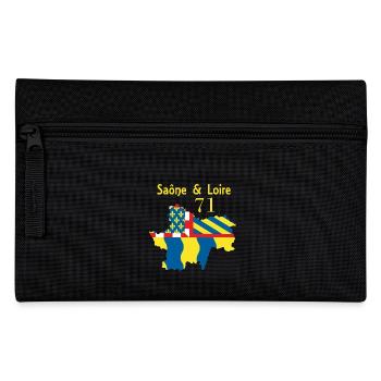 Saône et Loire - Pencil Case - black - Front