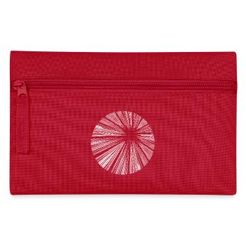 Vintage Fireworks Stars Explosion Space Star - Pencil Case - red - Front