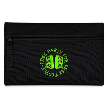 FÊTE GRATUITE POUR LES GENS GRATUITS - Trousse - noir - Devant