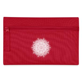 Oriental District Mandala - Pencil Case - red - Front