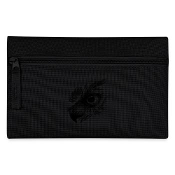 Owl Beak - Owl Eye - Pencil Case - black - Front