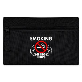 Smoking shrinks the biceps - Trousse - noir - Devant