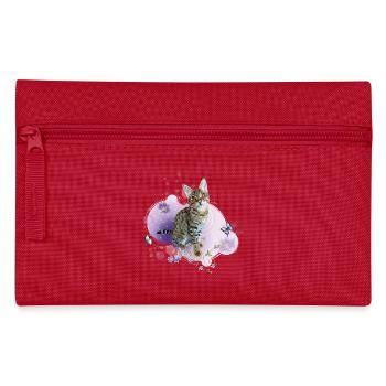 Tabby - Federtasche - Rot - Vorne