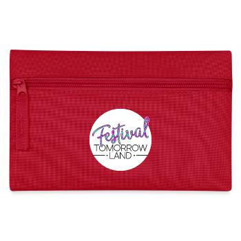 Tomorrowland Festival - Federtasche - Rot - Vorne