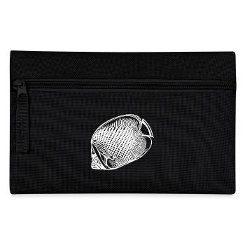 Vintage Angelfish - Pencil Case - black - Front
