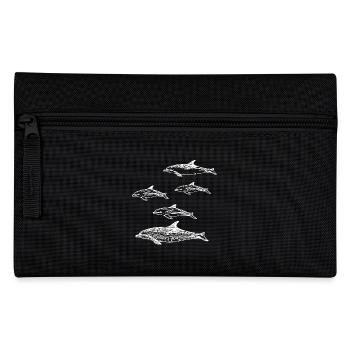 Dolphin School - Pencil Case - black - Front