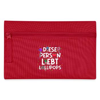 Déclaration de bonbons au chocolat Coeur Candy - Trousse - rouge - Devant