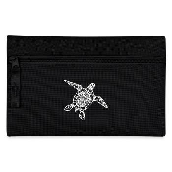 Little cute turtle - Pencil Case - black - Front