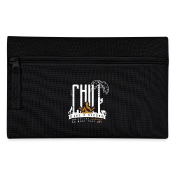 Chill (white) - Pencil Case - black - Front