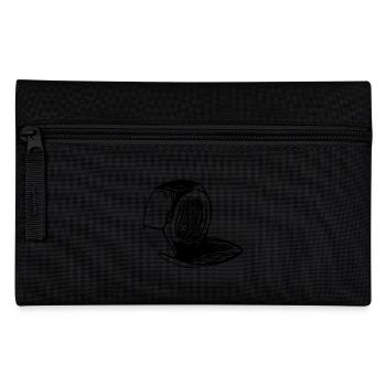 Screw nut vertically melted - Pencil Case - black - Front