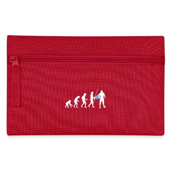 Évolution grecque Super-héros Drapeau grec - Trousse - rouge - Devant