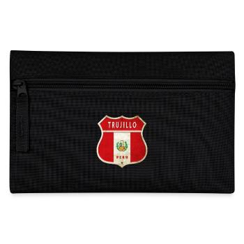 Design du drapeau des armoiries du Pérou de - Trousse - noir - Devant