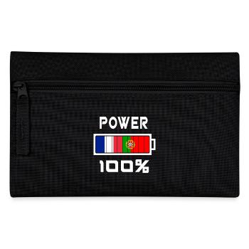 Le Portugal et la France Power 100 % - Trousse - noir - Devant
